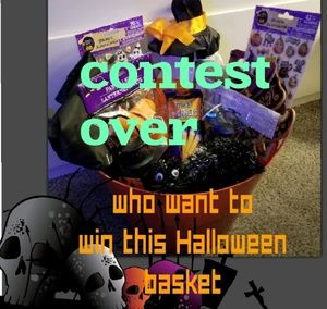 NEW DRAWING TO WIN THIS HALLOWEEN BASKET